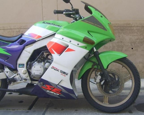 ขายKawa  Serpico 150cc  สีเขียว จดทะเบียนปี38  พรบ.หมด มี.ค.55