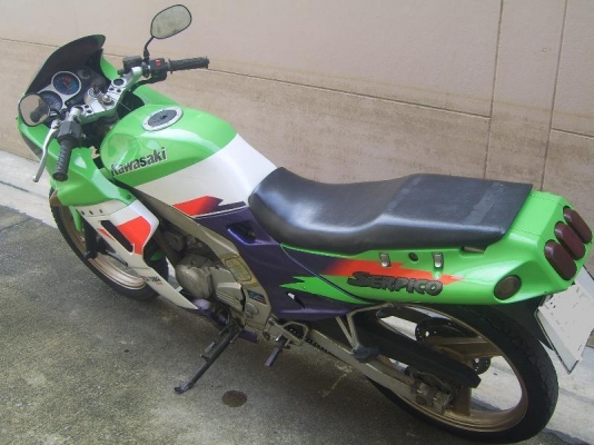 ขายKawa  Serpico 150cc  สีเขียว จดทะเบียนปี38  พรบ.หมด มี.ค.55