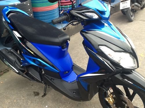 MIO125GTXตัวท็อปล้อแม็กแท้ศูนย์มีเส้นรอบวงสีเดียวกับชุดสีรถ7เดือนวิ่ง5xxxโลสวยกริ้บพร้อมใช้0861030887 MIO125GTXตัวท็อปล้อแม็กแท้ศูนย์มีเส้นรอบวงสีเดียวกับชุดสีรถ7เดือนวิ่ง5xxxโลสวยกริ้บพร้อมใช้0861030887