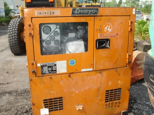 ขายเครื่องปั่นไฟ Denyo Dca 150 Spm-E1  สภาพนำเข้าจากญี่ปุ่น