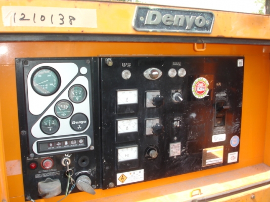 ขายเครื่องปั่นไฟ Denyo Dca 150 Spm-E1  สภาพนำเข้าจากญี่ปุ่น