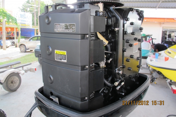 -ผ่อนได้- ขายเครือง MERCURY 125 แรง สภาพ 100 \%  เครื่องนำเข้า