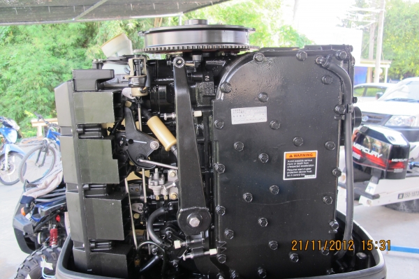 -ผ่อนได้- ขายเครือง MERCURY 125 แรง สภาพ 100 \%  เครื่องนำเข้า