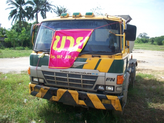 รถโม่ปูน 6 คิว  HINO  พร้อมใช้