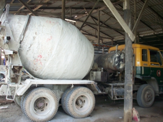 รถโม่ปูน 6 คิว  HINO  พร้อมใช้