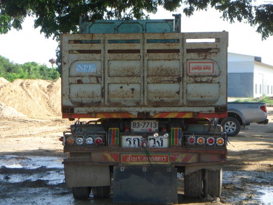 หางพ่วง ดั้ม 2 เพลา ยาว 6 เมตร สภาพสวย