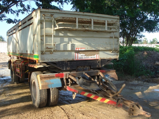 หางพ่วง ดั้ม 2 เพลา ยาว 6 เมตร สภาพสวย