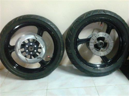 แม็กหน้า หลัง TZM ครบชุด