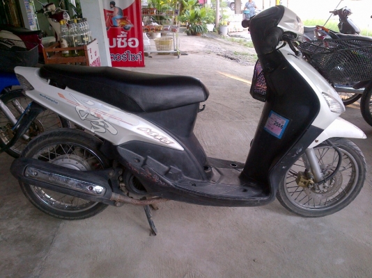 ด่วน!มีโอ ปี49 รถเครื่องเดิม พร้อมใช้ ทะเบียน+เอกสารโอน ภาษีไม่หมด