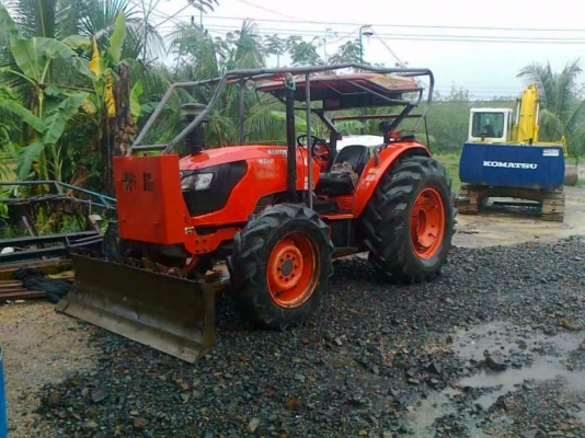 รถไถKUBOTA 9540 รถใช้5200ชม.มีดันหน้าและจาน7 เล่มพร้อม รถไถKUBOTA 9540 รถใช้5200ชม.มีดันหน้าและจาน7 เล่มพร้อม