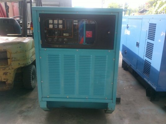 ขายเครื่องปั่นไฟ ขมิ้น 6BT 100 kva. SET นอก