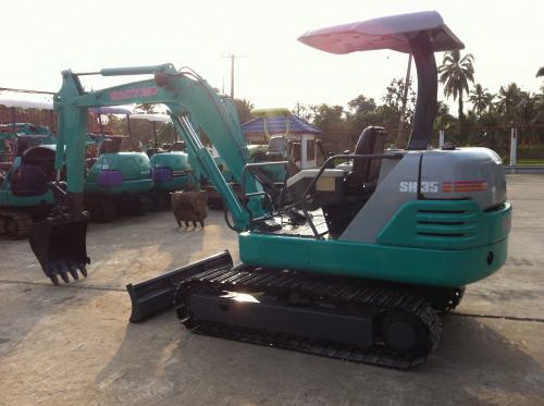 รถขุดรถดัน SUMITOMO SH35 มือสองญี่ปุ่นแท้ นำเข้าเอง ไม่เคยใช้งานในไทย ทำสี โซ่ใหม่