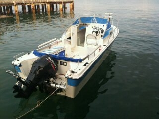 ขายด่วน เรือสวยมาก ขนาด 23 ฟุต ราคาถูก สนใจโทร 081-9399730 คุณวุฒิ