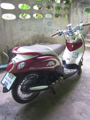 ]-Yamaha New Fino ปี 11 รุ่น Classic ไมล์แยก สภาพสวย