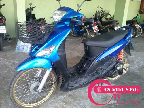 ขายถูกๆ MIO ปี 49 ราคา 10,900 บาทเท่านั้น เครื่องดี แรง เฟืองไม่หอนภาษีไม่ขาด โทร 085-1518956