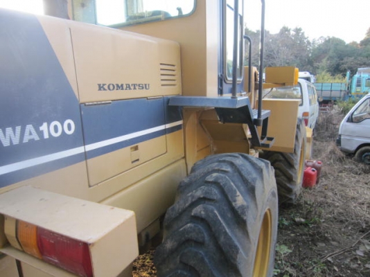 รถตักล้อยาง  WA100-1-20997  สภาพเดิมจากนอก  ยังไม่เคยใช้งานในไทย  โทร.081-373-0559