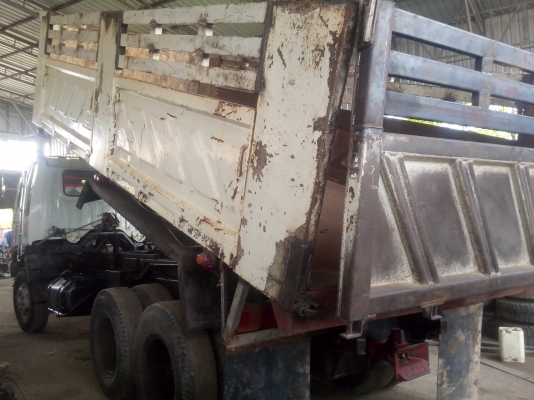 HINO FM 1 M ดั้มพ์สามมิตรสวยสุดๆ เดิมมากๆ มีระบบลากพ่วง (ทีมงานรถคุณภาพ)