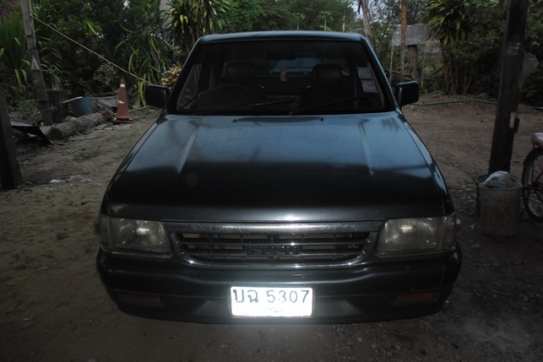 ISUZU TFR มังกรทอง SPACE CAB 2.5 MT ปี 32 สภาพดีทั้งคัน แปลงเป็นหน้าแป๊ะยิ้ม สภาพอย่างสวยสีบางทั้งคัน เครื่องแห้งแรงดี ภายในสวยครบ แอร์เย็น พวงมาลัยเพาเวอร์ ช่วงล่างคัชซีสวยไม่มีผุ ยางสภาพดีพร้อมใช้งานได้เลยครับ เอกสารทะเบียนภาษีครบไม่มีขาดพร้อมโอน ราคาต่