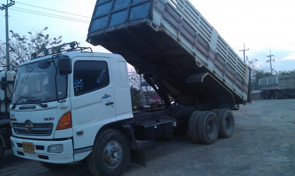 ขายรถ10ล้อดั๊ม HINO 500 เครื่อง260แรง สวยๆพร้อมใช้