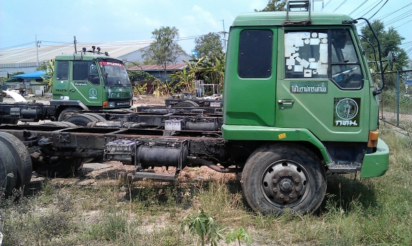 ขายรถ6ล้อหัวคัสซีเครื่อง 6D16 พร้อมใช้งาน ยาง9