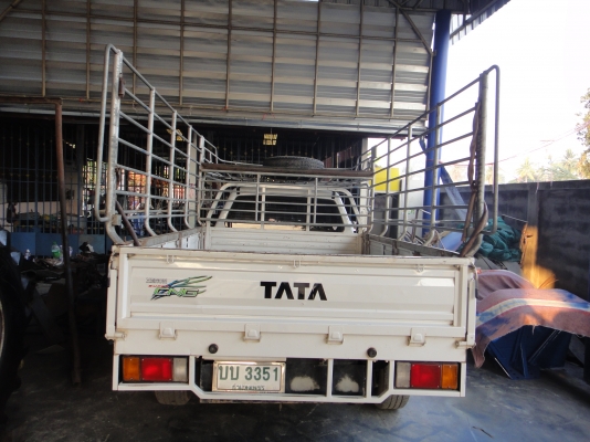 TATA-CNGกระบะเปิดข้าง 2ระบบ ทั้งNGVและLPG รถปีกว่ายกให้เลยครับ