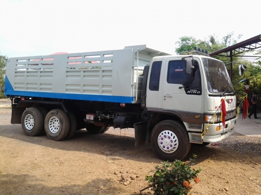 HINO FM 3H 195 Hp ดัมพ์เหล็กสวยๆมาแล้ว (ทึมงานรถคุณภาพ)