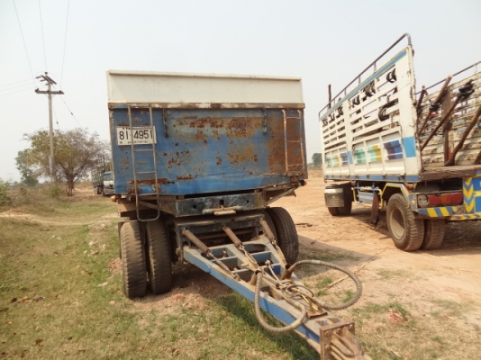 รถ พ่วง 22 ล้อ ลูก3เพลาแท้