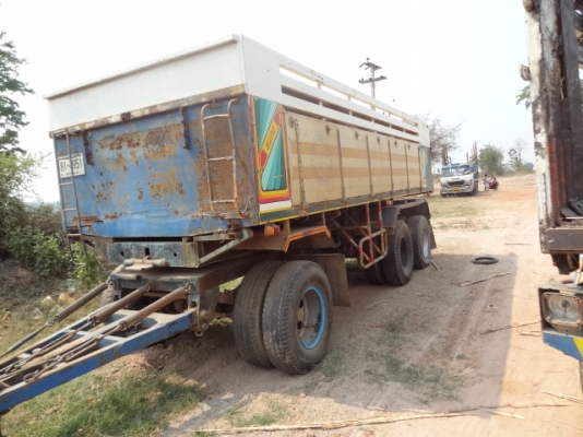 รถ พ่วง 22 ล้อ ลูก3เพลาแท้