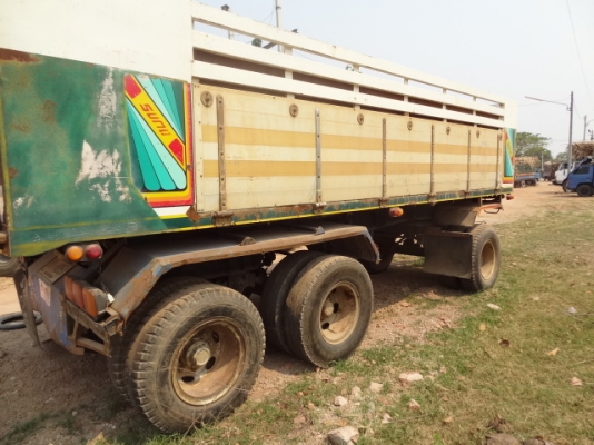 รถ พ่วง 22 ล้อ ลูก3เพลาแท้