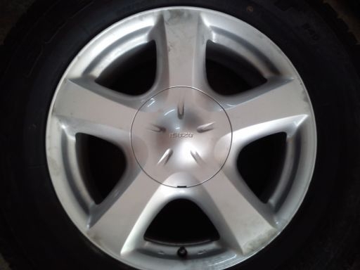 ล้อแม็ก Isuzu V-cross 17 ยาง 255-65-17 ปี 12