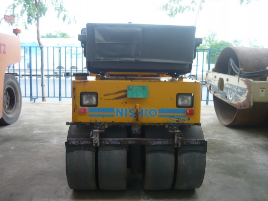 รถบดสั่นสะเทือน 4 ตัน Sakai TW350 รถนอกนำเข้าจากญี่ปุ่น ชม.ต่ำ สภาพดี