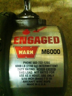 ขาย วินซ์ WARN M6000 อุปกรณ์ครบ