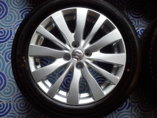 ล้อ Suzuki Swift ขอบ16-4-100 พร้อมยางปี12