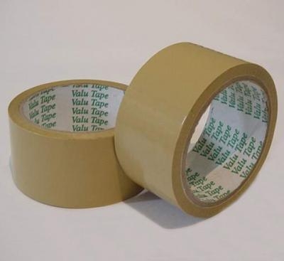 ล้างสต๊อก!!! เทปกาวสีชา Valu (OPP TYPE) ขนาด 2"x45y หลายกล่อง 72 ชิ้น/กล่อง = 890 บาท/กล่อง ซื้อหลายกล่องคิดราคาพิเศษ