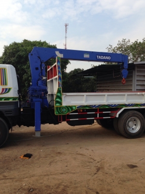 ขาย รถสิบล้อ ติดเครน 7 ตัน รถสวยมาก พร้อมใช้งาน