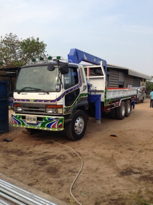 ขาย รถสิบล้อ ติดเครน 7 ตัน รถสวยมาก พร้อมใช้งาน