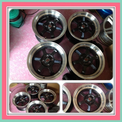 ขายแม็กซ์มือ2 TE37vขอบ15 หน้า 7-หลัง 8 ราคา 8,300บาทถูก