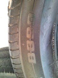 ขายยาง205/65/16 ยาง BRIDGESTONE B390 ปี 11