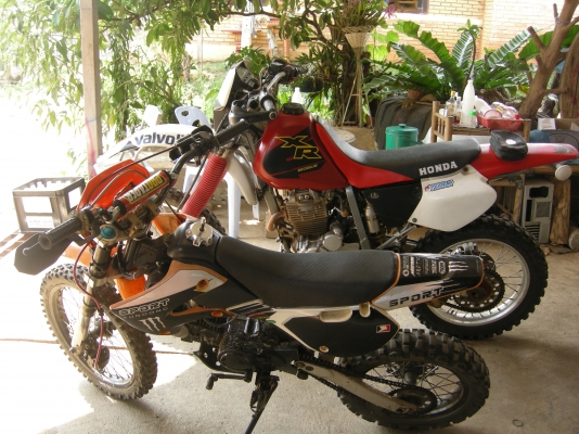 ขายเหมา2คันพ่อลูก ตัวพ่อ xr 250cc 2 ระบบตัวลูกyundong 125