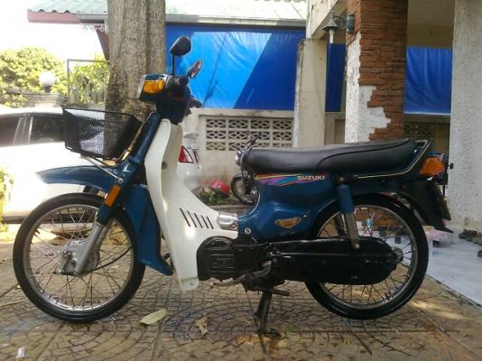 ขาย ซูซูกิ rc 100   7500  ทะเบียนเต็ม+ชุดโอน