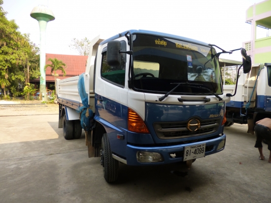รถบรรทุก 6 ล้อดั้ม ยี่ห้อ HINO MEGA รุ่น FC4JERA รถบรรทุก 6 ล้อดั้ม ยี่ห้อ HINO MEGA รุ่น FC4JERA