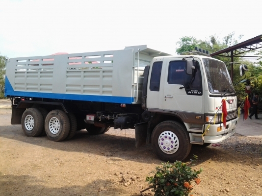 HINO FM 3H 195 Hp ดัมพ์เหล็กสวยๆมาแล้ว (ทึมงานรถคุณภาพ)