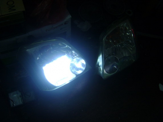 โคมไฟหน้าซีนอน D MAX ของแท้ STANREY