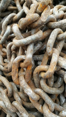 จำหน่าย โซ่ยก/แรงงาน เก่าjapan รับน้ำหนัก 2ตัน ขนาด 8.1/2มิล ยาว 6-8-10ม