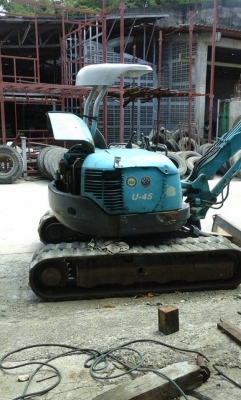 ขายรถแบคโฮ KUBOTA 45 แทรคยาง ราคา 400000