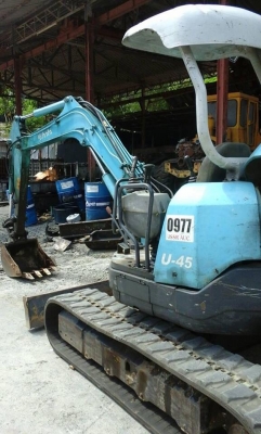 ขายรถแบคโฮ KUBOTA 45 แทรคยาง ราคา 400000