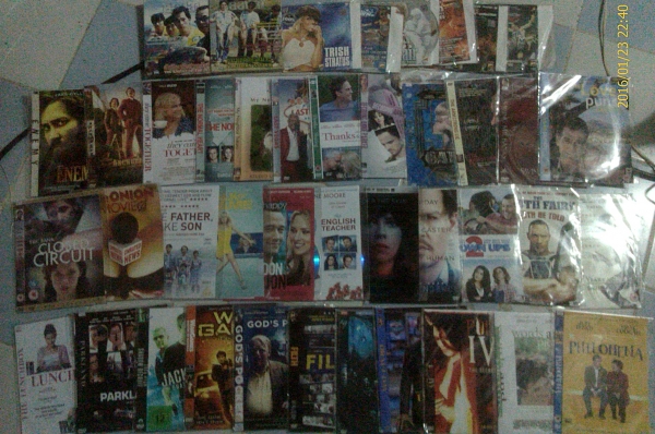 แผ่นดีวีดี 30กว่าเรื่อง เหมารวม