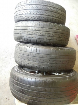 แม็กนำเข้าม็อนซ่า เจแปน ขอบ 15 สภาพดี ไม่คดไม่ดุ้ง พร้อมยาง