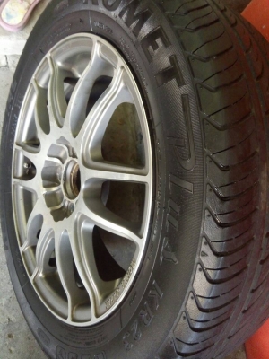 แม็กนำเข้าม็อนซ่า เจแปน ขอบ 15 สภาพดี ไม่คดไม่ดุ้ง พร้อมยาง แม็กนำเข้าม็อนซ่า เจแปน ขอบ 15 สภาพดี ไม่คดไม่ดุ้ง พร้อมยาง