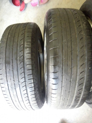 แม็กนำเข้า ขอบ 16 กว้าง 7 ติดยาง โตโย เจแปนดอกล้นๆ